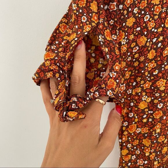 FAITHFULL THE BRAND Emilia Floral Midi Dress - Picture 7 of 9